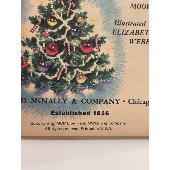 Night Before Christmas by Clement Moore Junior Elf Childrens Picture Book - Picture 5 of 8